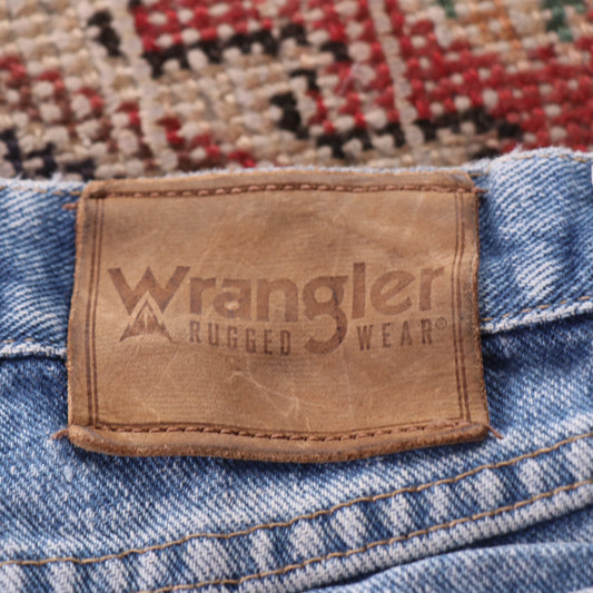 Wrangler W42 L29 Relaxed/Baggy Blue Denim Jeans