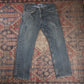 Lee W34 L30 Straight Leg Regular Fit Blue Denim Jeans