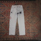Levi's W26 L25 Straight Leg Blue Denim Jeans