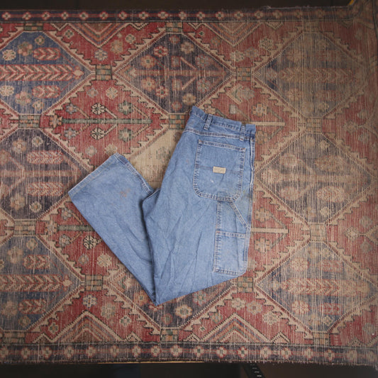 Wrangler W38 L31 Carpenter Blue Denim Jeans
