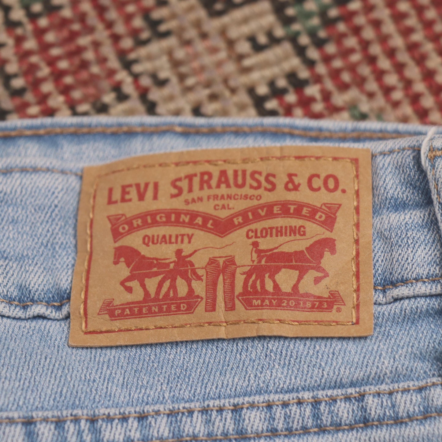 Levi's 711 W30 L31 Skinny Blue Denim Jeans