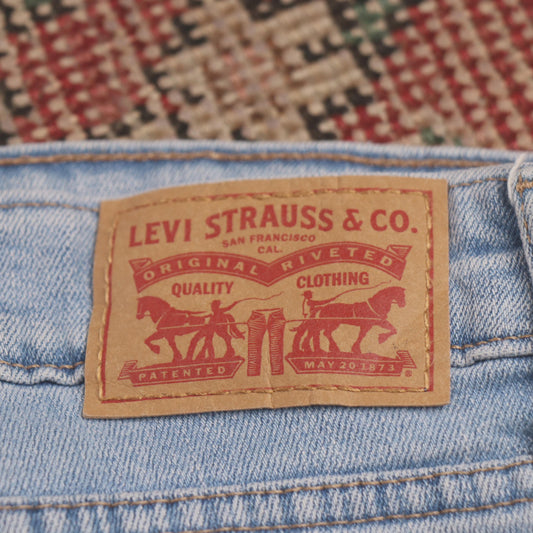Levi's 711 W30 L31 Skinny Blue Denim Jeans