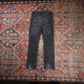 Levi's 511 W24 L24 Slim Fit Black Denim Jeans