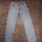 Wrangler W34 L32 Straight Leg Regular Fit Blue Denim Jeans