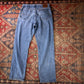 Wrangler W34 L31 Straight Leg Relaxed Fit Blue Denim Jeans