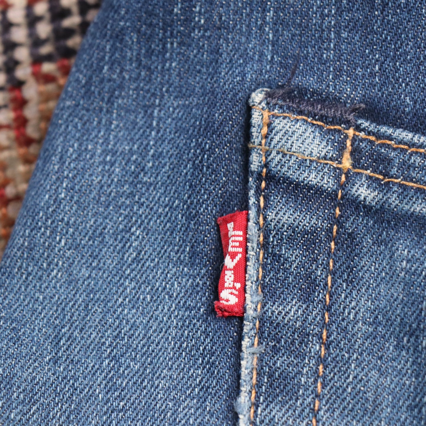 Levi's 502 W34 L23 Tapered Leg Regular Fit Blue Denim Jeans