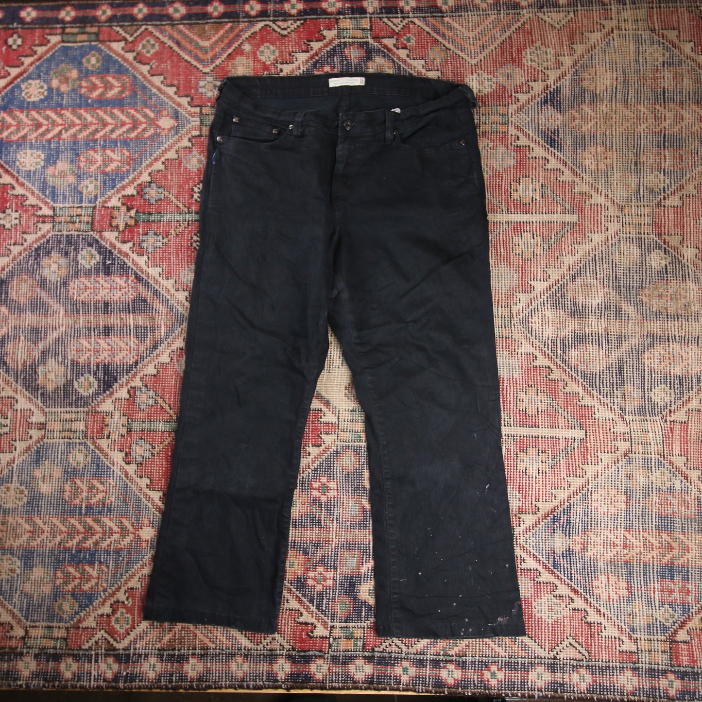 Levi's 512 W36 L26 Bootcut Black Denim Jeans