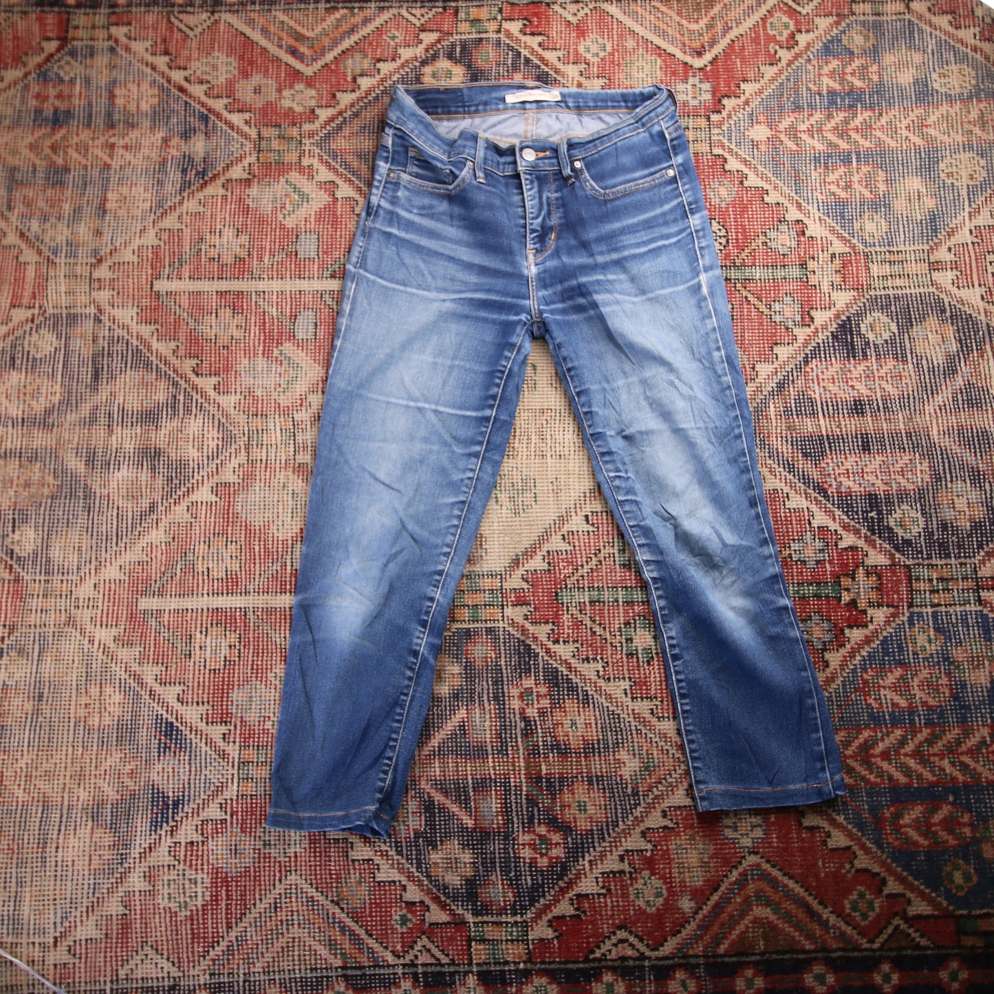 Levi's 321 W30 L22 Skinny Blue Denim Jeans