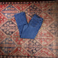 Lee W34 L32 Straight Leg Relaxed Fit Blue Denim Jeans