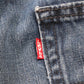 Levi's 505 Red Tab W36 L29 Straight Leg Regular Fit Blue Denim Jeans