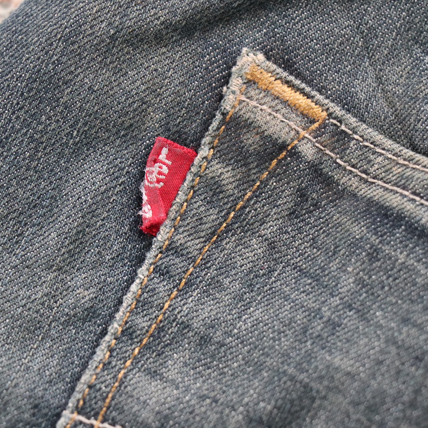 Levi's 501 W38 L32 Original Fit Blue Denim Jeans