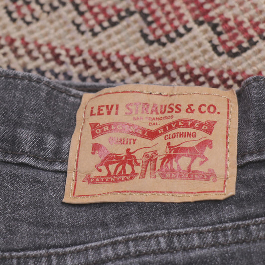 Levi's W30 L25 Skinny Black Denim Jeans