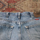 Lee W24 L28 Skinny Classic Ripped Style Blue Denim Jeans