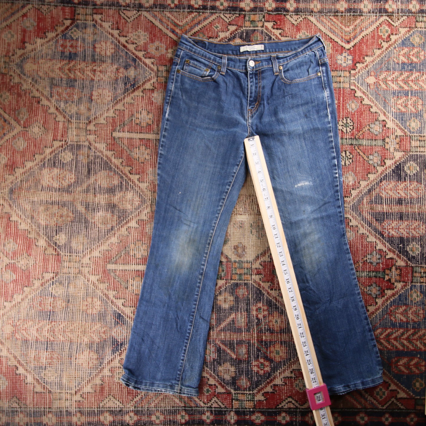 Levi's Red Tab W30 L29 Bootcut Blue Denim Jeans