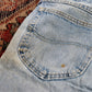 Lee W32 L31 Straight Leg Relaxed Fit Classic Ripped Style Blue Denim Jeans