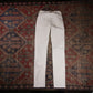 Levi's 712 W26 L31 White Denim Jeans