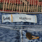 Lee W36 L34 Straight Leg Relaxed Fit Blue Denim Jeans