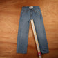 Levi's 550 Red Tab W28 L27 Tapered Leg Relaxed Fit Blue Denim Jeans