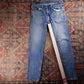 Levi's 508 Red Tab W36 L32 Tapered Leg Regular Fit Blue Denim Jeans