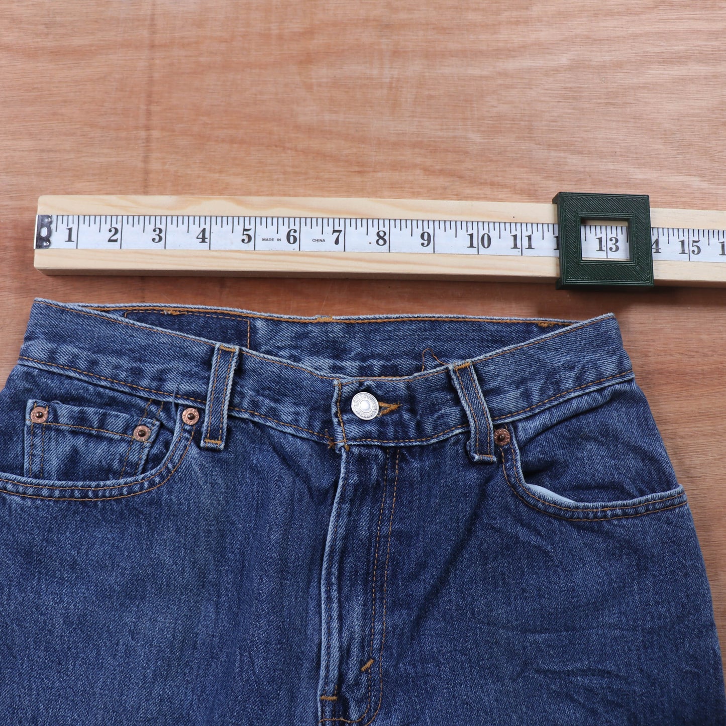 Levi's 501 Red Tab W26 L31 Original Fit Blue Denim Jeans