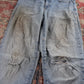 Levi's 314 W30 L28 Skinny Classic Ripped Style Blue Denim Jeans