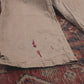 Lee W38 L29 Straight Leg Regular Fit Beige Denim Trousers