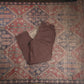 Lee W30 L30 Straight Leg Loose Fit Brown Denim Jeans