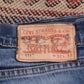 Levi's 511 W30 L30 Slim Fit Classic Ripped Style Blue Denim Jeans