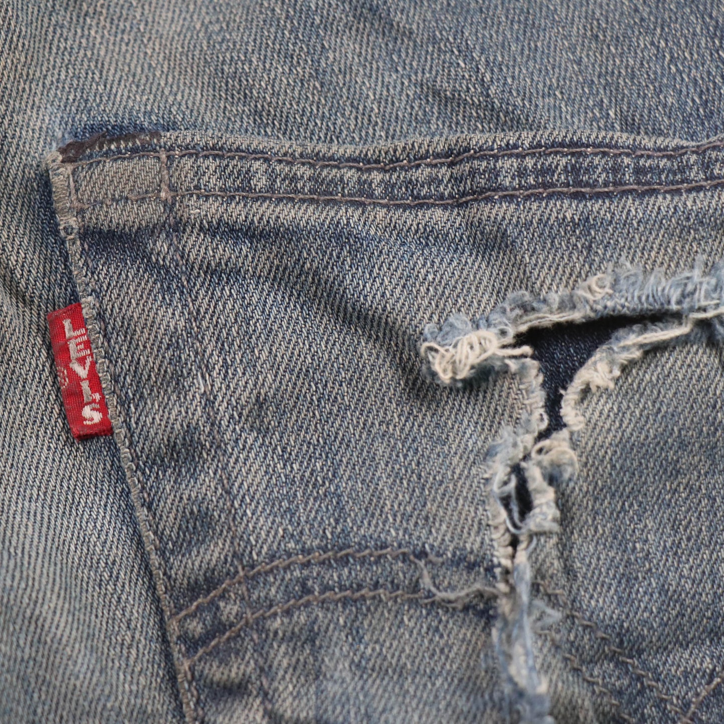 Levi's 511 Red Tab W28 L29 Slim Fit Blue Denim Jeans