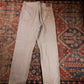 Levi's 550 W36 L34 Tapered Leg Relaxed Fit Beige Denim Jeans