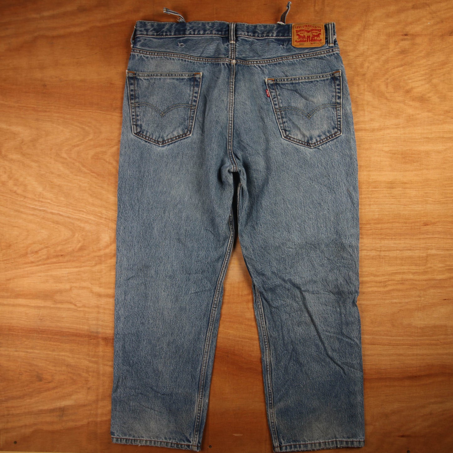 Levi's Red Tab W40 L29 Relaxed Blue Denim Jeans