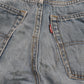 Levi's 505 W28 L25 Straight Leg Regular Fit Blue Denim Jeans