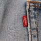 Levi's 550 Red Tab W36 L27 Tapered Leg Relaxed Fit Blue Denim Jeans