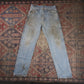 Wrangler W30 L31 Straight Leg Relaxed Fit Blue Denim Jeans