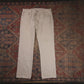 Levi's W34 L30 Straight Leg Loose Fit Beige Denim Jeans