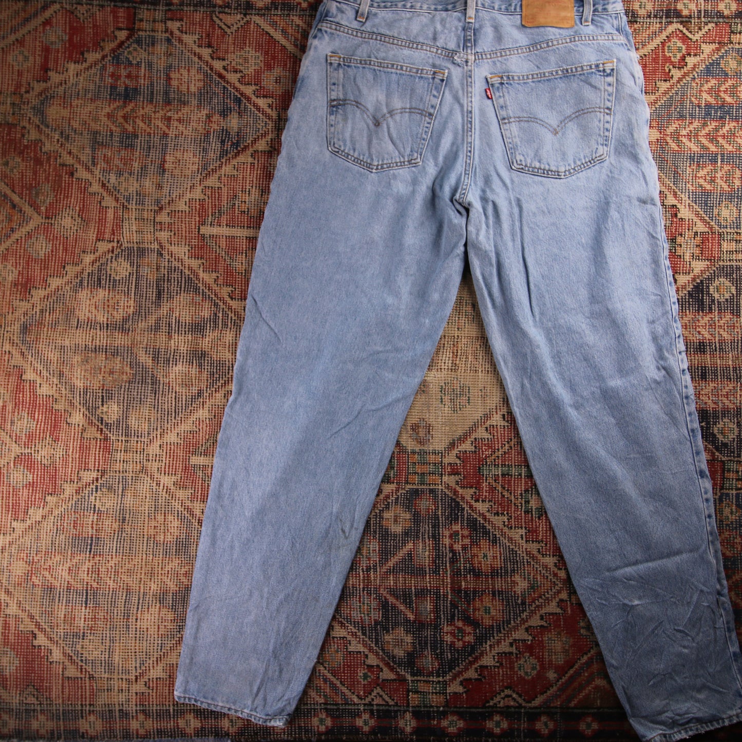 Levi's 560 Red Tab W38 L34 Comfort Fit Blue Denim Jeans