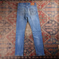Levi's 504 Red Tab W30 L32 Straight Leg Regular Fit Blue Denim Jeans