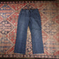 Lee W30 L27 Straight Leg Blue Denim Jeans