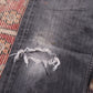 Levi's 513 W38 L29 Straight Leg Slim Fit Classic Ripped Style Black Denim Jeans