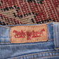 Levi's 512 Red Tab W34 L30 Tapered Leg Slim Fit Blue Denim Jeans