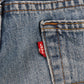 Levi's 516 W34 L28 Straight Leg Blue Denim Jeans