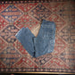 Lee W36 L32 Carpenter Classic Ripped Style Blue Denim Jeans