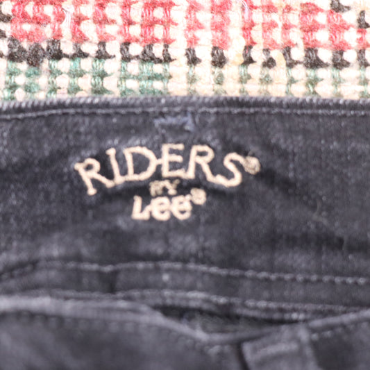 Lee W32 L28 Flared Black Denim Jeans