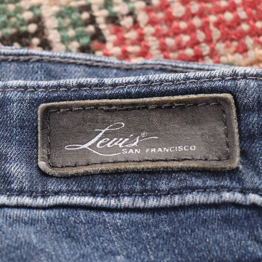 Levi's Black Tab W28 L32 Skinny Blue Denim Jeans