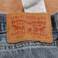 Levi's 505 Red Tab W36 L29 Straight Leg Regular Fit Classic Ripped Style Blue De
