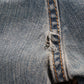 Levi's 513 W36 L28 Straight Leg Slim Fit Blue Denim Jeans