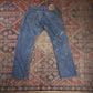 Levi's 514 W28 L27 Straight Leg Relaxed Fit Blue Denim Jeans