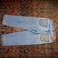 Levi's 550 W36 L28 Tapered Leg Relaxed Fit Blue Denim Jeans