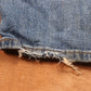 Levi's 501 Red Tab W34 L30 Original Fit Classic Ripped Style Blue Denim Jeans