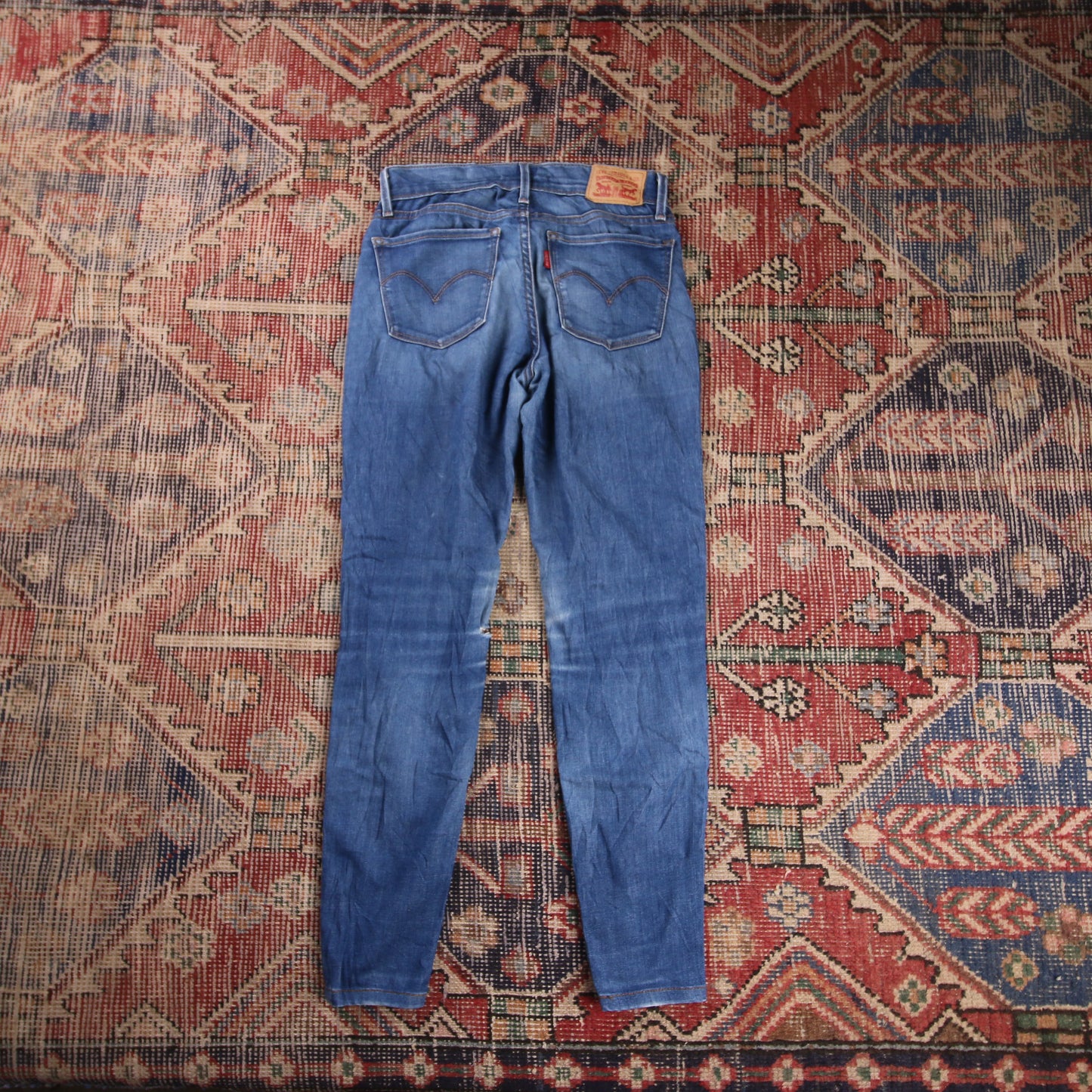 Levi's 710 W26 L26 Skinny Blue Denim Jeans